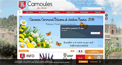 Desktop Screenshot of carnoules.fr